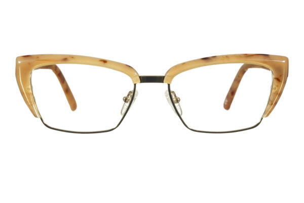 Andy Wolf Frame 5027 Col. E Metal/Acetate Brown