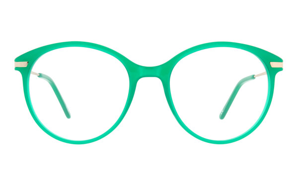 Andy Wolf Frame 5075 Col. F Metal/Acetate Green