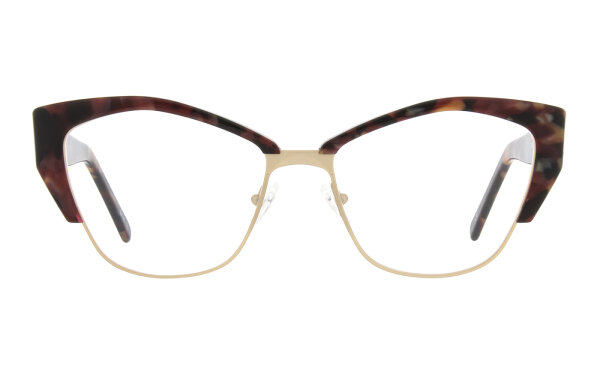 Andy Wolf Frame 5093 Col. E Metal/Acetate Berry