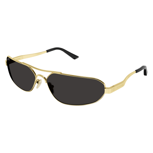 Balenciaga Sonnenbrille Man Geometrisch-Richtungsbetont International Gold Met BB0227S Italy