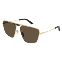 Balenciaga Sonnenbrille Man Aviator Asian Fitting Gold...