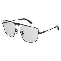 Balenciaga Sonnenbrille Man Aviator Asian Fitting Grau...