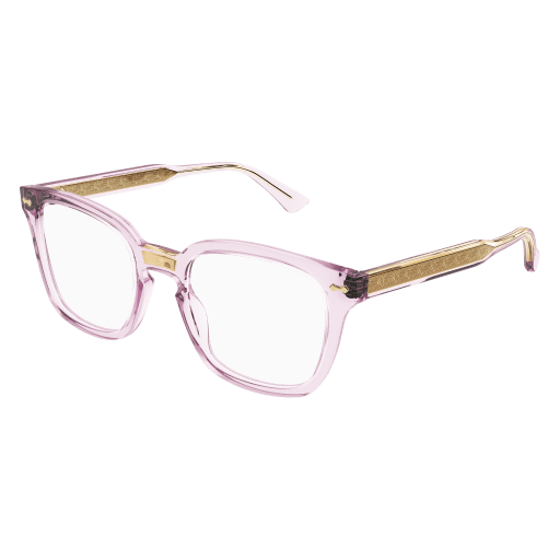 Gucci Unisex International PINK RECYCLED ACETATE GG0184O Italien