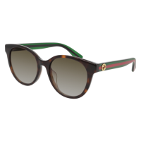 Gucci Frau Korean HAVANNA RECYCLED ACETATE GG0702SKN Italien