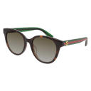 Gucci Frau Korean HAVANNA RECYCLED ACETATE GG0702SKN Italien