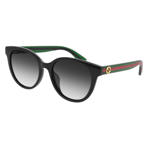 Gucci Frau Korean SCHWARZ RECYCLED ACETATE GG0702SKN Italien