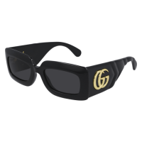 Gucci Frau International SCHWARZ SPRITZGUSS GG0811S Italien