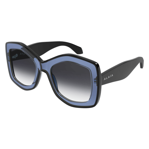 Azzedine Alaïa Sonnenbrille Woman Geometrisch-Richtungsbetont International Blau Rac AA0066S Italy