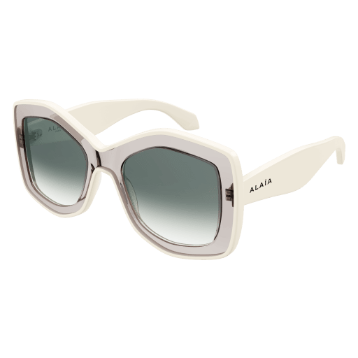 Azzedine Alaïa Sonnenbrille Woman Geometrisch-Richtungsbetont International Nude Rac AA0066S Italy