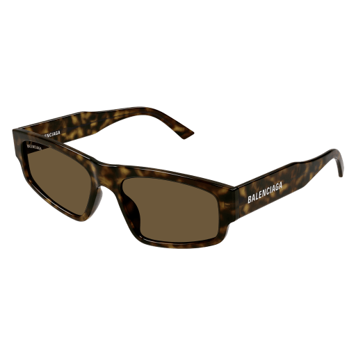 Balenciaga Sonnenbrille Unisex Rechteckig-Quadratisch Asian Smart Fitting Havanna Rac BB0305S Italy