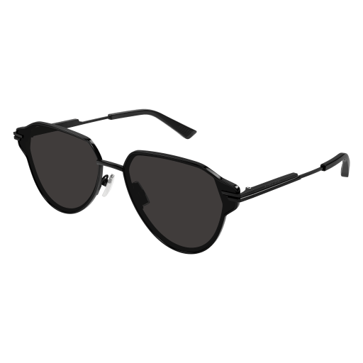 Bottega Veneta Sonnenbrille Unisex Aviator International Schwarz Met BV1271S Japan