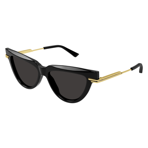 Bottega Veneta Sonnenbrille Woman Cat-Eye International Schwarz Rac BV1265S Italy