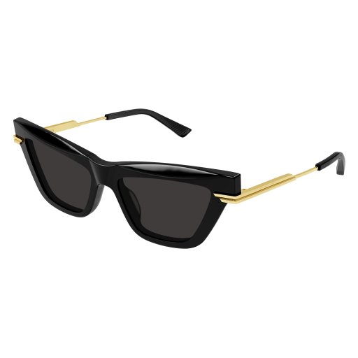 Bottega Veneta Sonnenbrille Woman Cat-Eye International Schwarz Rac BV1241S Italy