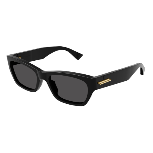 Bottega Veneta Sonnenbrille Unisex Rechteckig-Quadratisch International Schwarz Ace BV1143S Japan