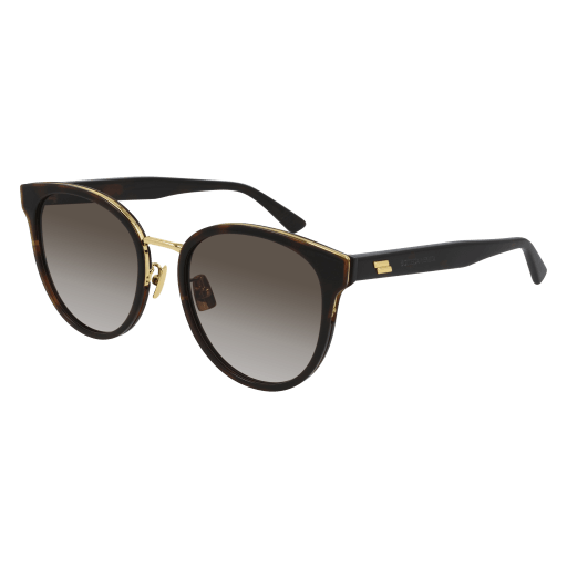 Bottega Veneta Sonnenbrille Woman Rund-Oval-Panthos Korean Havanna Ace BV1081SK Japan