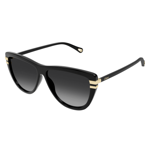 Chloé Frau International SCHWARZ RECYCLED ACETATE CH0203S Italien