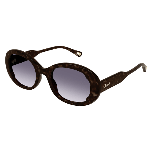 Chloé Frau Asian Fitting HAVANNA RECYCLED ACETATE CH0197SA Italien