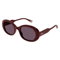 Chloé Frau International BURGUND RECYCLED ACETATE...