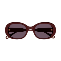 Chloé Frau International BURGUND RECYCLED ACETATE...