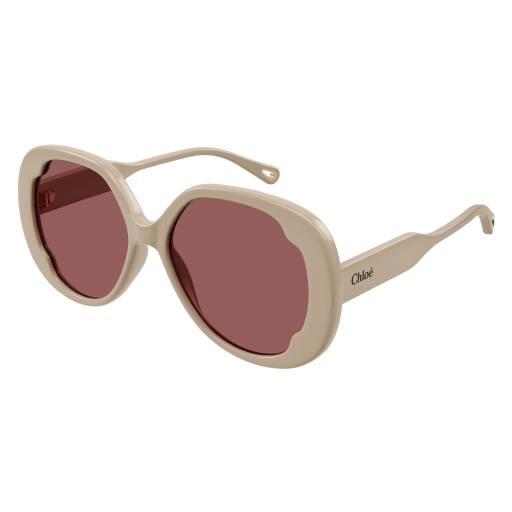 Chloé Frau Korean ELFENBEIN RECYCLED ACETATE CH0195SK Italien