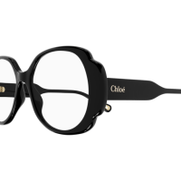 Chloé Frau International SCHWARZ RECYCLED ACETATE CH0196O Italien