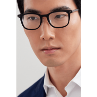 Dunhill Mann Asian Fitting SCHWARZ RECYCLED ACETATE DU0072OA Japan