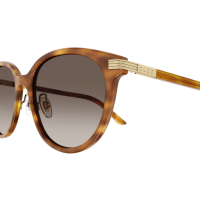 Gucci Frau Korean HAVANNA RECYCLED ACETATE GG1452SK Italien