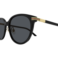 Gucci Frau Korean SCHWARZ RECYCLED ACETATE GG1452SK Italien