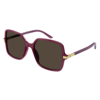 Gucci Frau International BURGUND RECYCLED ACETATE GG1449S...