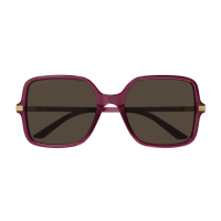 Gucci Frau International BURGUND RECYCLED ACETATE GG1449S...