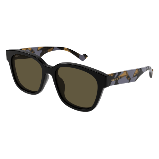 Gucci Mann Korean SCHWARZ RECYCLED ACETATE GG1430SK Italien