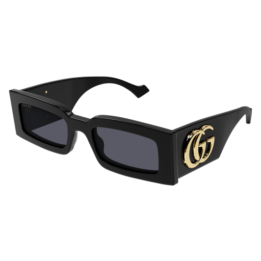 Gucci Frau International SCHWARZ RECYCLED ACETATE GG1425S Italien