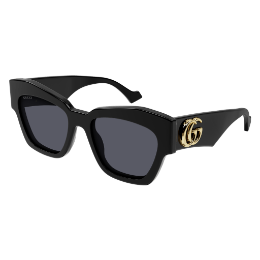 Gucci Frau International SCHWARZ RECYCLED ACETATE GG1422S Italien