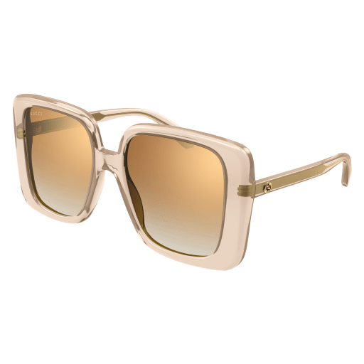 Gucci Frau International BEIGE RECYCLED ACETATE GG1314S Italien