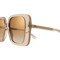 Gucci Frau International BEIGE RECYCLED ACETATE GG1314S Italien