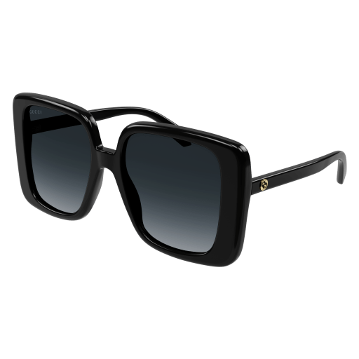 Gucci Frau International SCHWARZ RECYCLED ACETATE GG1314S Italien