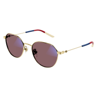 Gucci Frau Asian Smart Fitting GOLD METALL GG0684S Italien