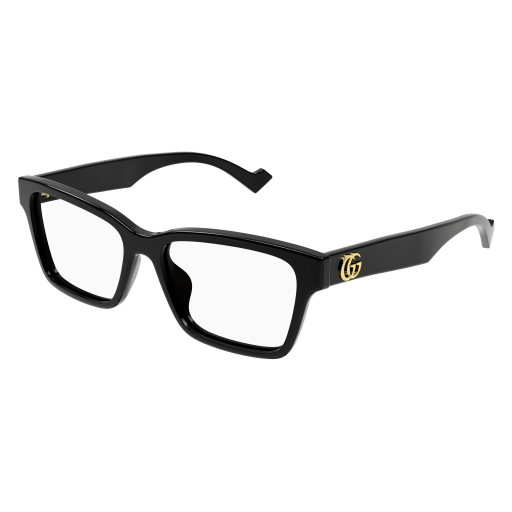 Gucci Frau Korean SCHWARZ RECYCLED ACETATE GG1476OK Italien