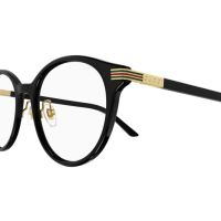 Gucci Frau Korean SCHWARZ RECYCLED ACETATE GG1454OK Italien