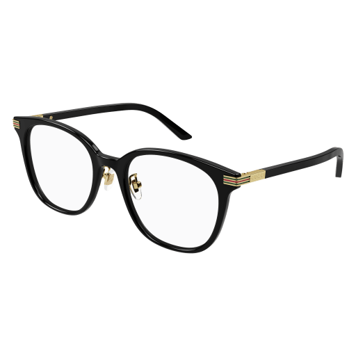 Gucci Frau Korean SCHWARZ RECYCLED ACETATE GG1453OK Italien