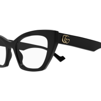 Gucci Frau International SCHWARZ RECYCLED ACETATE GG1334O Italien