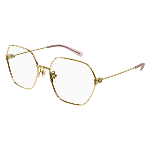 Gucci Frau Asian Smart Fitting GOLD METALL GG1285O Japan