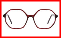 Andy Wolf Frame 4580 Col. O Acetate Red