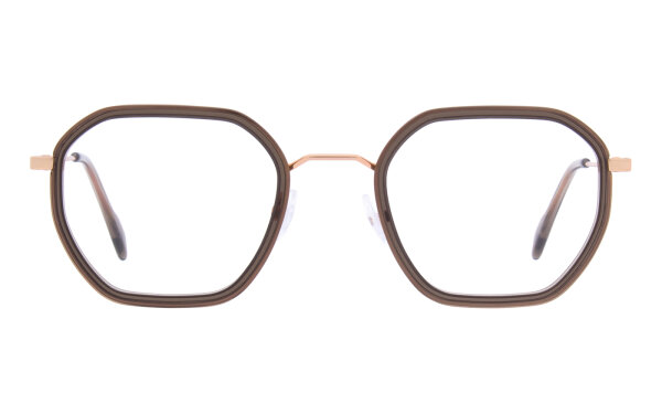 Andy Wolf Frame 4801 Col. 04 Metal Brown