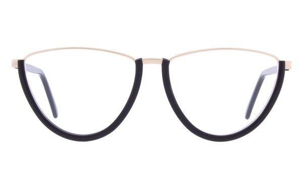 Andy Wolf Frame 5128 Col. 01 Metal/Acetate Black