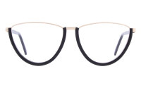 Andy Wolf Frame 5128 Col. 01 Metal/Acetate Black