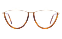 Andy Wolf Frame 5128 Col. 03 Metal/Acetate Orange