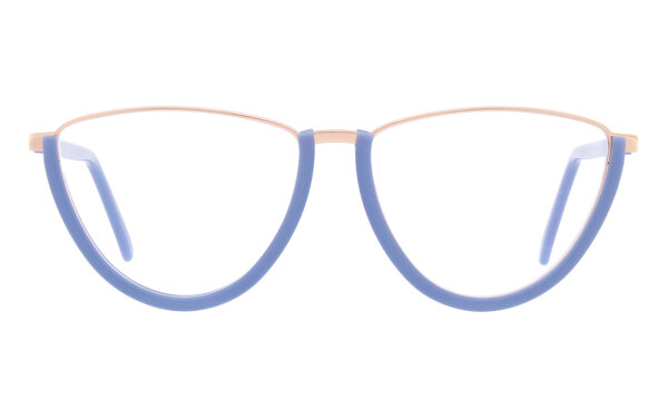 Andy Wolf Frame 5128 Col. 04 Metal/Acetate Blue