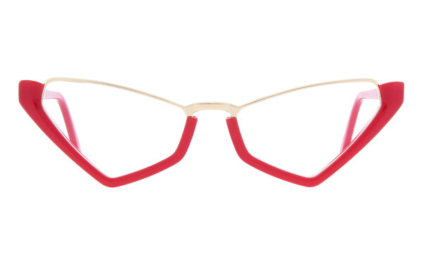 Andy Wolf Frame 5129 Col. 05 Metal/Acetate Red