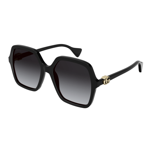 Gucci Frau International SCHWARZ RECYCLED ACETATE GG1072S Italien